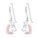 Unicorn - 925 Sterling Silver Kids Earrings SD33752 Unicorn - 925 Sterling Silver Kids Earrings SD33752