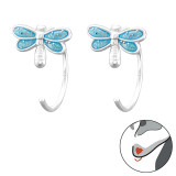 Dragonfly - 925 Sterling Silver Kids Earrings SD43463