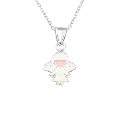 Angel - 925 Sterling Silver Kids Necklaces SD20339