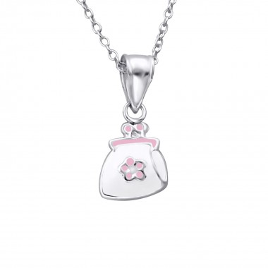 Purse - 925 Sterling Silver Kids Necklaces SD20353