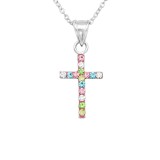 Cross - 925 Sterling Silver Kids Necklaces SD22519