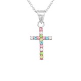 Cross - 925 Sterling Silver Kids Necklaces SD22519