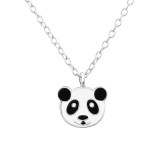 Panda - 925 Sterling Silver Kids Necklaces SD24421