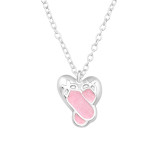 Ballet Shoes - 925 Sterling Silver Kids Necklaces SD31091