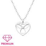 Angle - 925 Sterling Silver Kids Necklaces SD32079