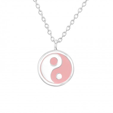 Yin-Yang - 925 Sterling Silver Kids Necklaces SD36706