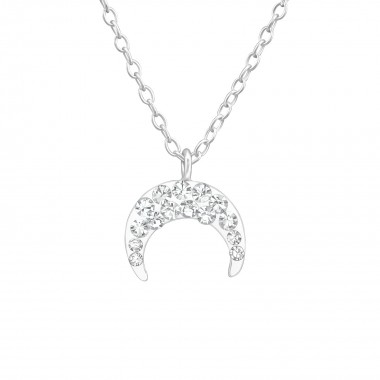 Moon - 925 Sterling Silver Kids Necklaces SD37604