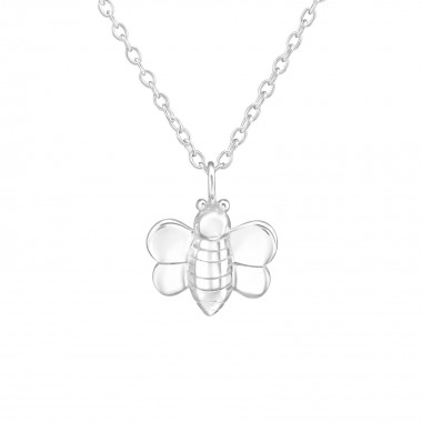 Bee - 925 Sterling Silver Kids Necklaces SD38242