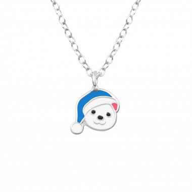 Bear - 925 Sterling Silver Kids Necklaces SD38273