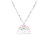 Rainbow - 925 Sterling Silver Kids Necklaces SD38635