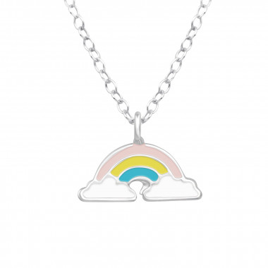 Rainbow - 925 Sterling Silver Kids Necklaces SD39447