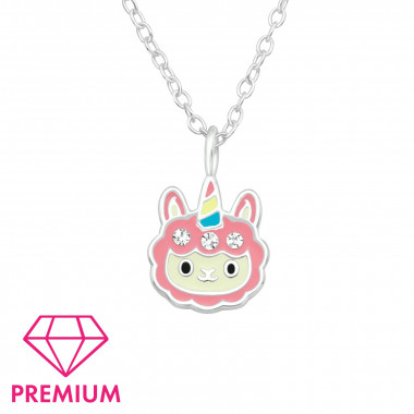 Sheepcorn - 925 Sterling Silver Kids Necklaces SD40424