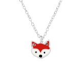 Fox - 925 Sterling Silver Kids Necklaces SD40447