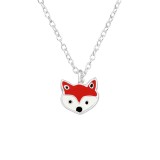 Fox - 925 Sterling Silver Kids Necklaces SD40447