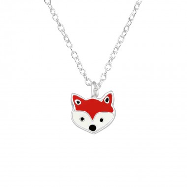 Fox - 925 Sterling Silver Kids Necklaces SD40447