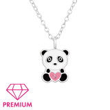 Panda - 925 Sterling Silver Kids Necklaces SD42706