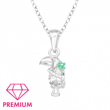 Hornbill - 925 Sterling Silver Kids Necklaces SD42767