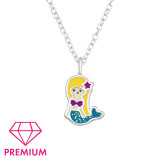 Mermaid - 925 Sterling Silver Kids Necklaces SD43685