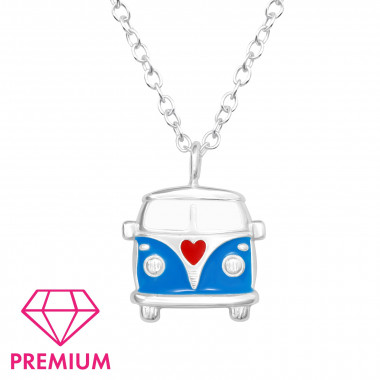 Van - 925 Sterling Silver Kids Necklaces SD45020