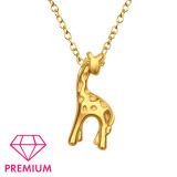 Giraffe - 925 Sterling Silver Kids Necklaces SD45079