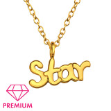 ''Star'' - 925 Sterling Silver Kids Necklaces SD45303