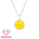 Smiley - 925 Sterling Silver Kids Necklaces SD46419