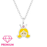 Princess - 925 Sterling Silver Kids Necklaces SD46431