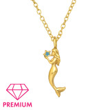 Mermaid - 925 Sterling Silver Kids Necklaces SD46478