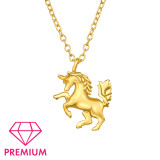 Unicorn - 925 Sterling Silver Kids Necklaces SD46645