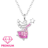 Angel - 925 Sterling Silver Kids Necklaces SD46781