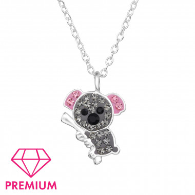 Koala - 925 Sterling Silver Kids Necklaces SD47268