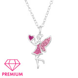 Fairy - 925 Sterling Silver Kids Necklaces SD47641