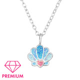 Shell - 925 Sterling Silver Kids Necklaces SD48928