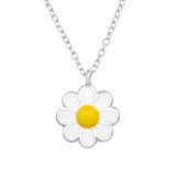 Daisyflower - 925 Sterling Silver Kids Necklaces SD49404
