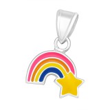 Rainbow - 925 Sterling Silver Kids Pendants SD11771