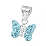 Butterfly - 925 Sterling Silver Kids Pendants SD13831