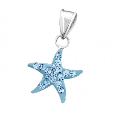 Star - 925 Sterling Silver Kids Pendants SD14395