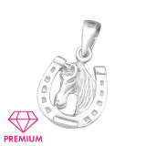 Horseshoe - 925 Sterling Silver Kids Pendants SD23866
