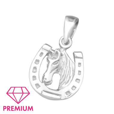 Horseshoe - 925 Sterling Silver Kids Pendants SD23866