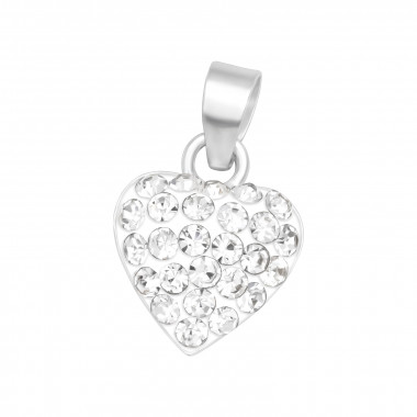 Heart - 925 Sterling Silver Kids Pendants SD41658