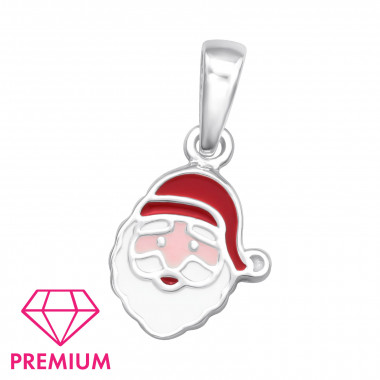 Santa - 925 Sterling Silver Kids Pendants SD46058