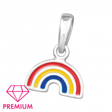 Rainbow - 925 Sterling Silver Kids Pendants SD46409