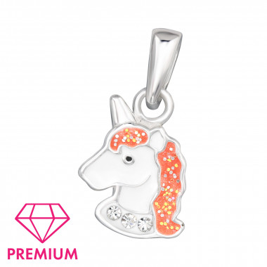 Unicorn - 925 Sterling Silver Kids Pendants SD46450