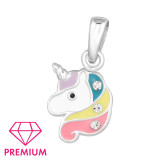 Unicorn - 925 Sterling Silver Kids Pendants SD46452