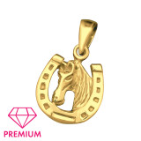 Horseshoe - 925 Sterling Silver Kids Pendants SD46632