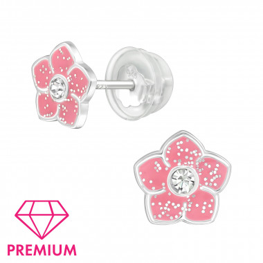 Flower - 925 Sterling Silver Premium Kids Jewelry SD39761