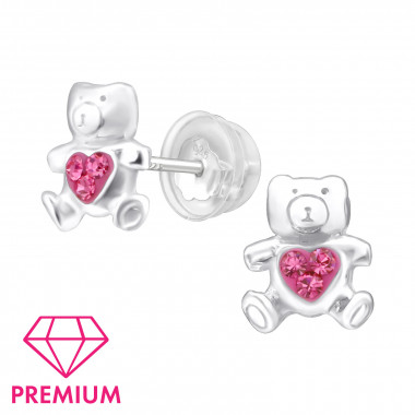 Bear - 925 Sterling Silver Premium Kids Jewelry SD42988