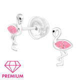 Flamingo - 925 Sterling Silver Premium Kids Jewelry SD43543