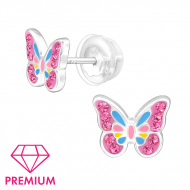 Butterfly - 925 Sterling Silver Premium Kids Jewelry SD47234