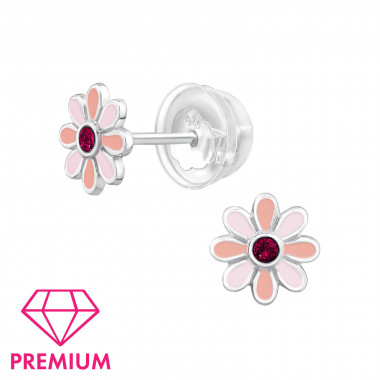 Flower - 925 Sterling Silver Premium Kids Jewelry SD47240